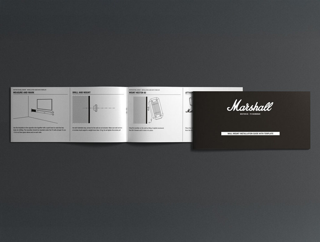 Illustration & design instruktionsböcker Marshall Heston 60