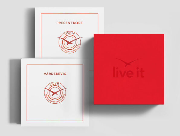 Live it box, ny design
