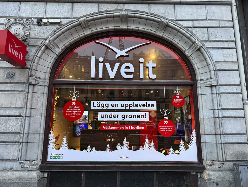 Foliering butiksfönster