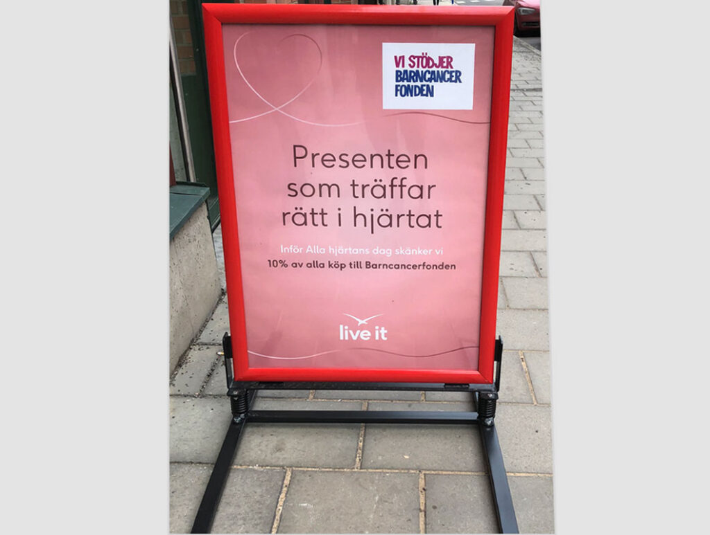 Kampanj barncancerfonden