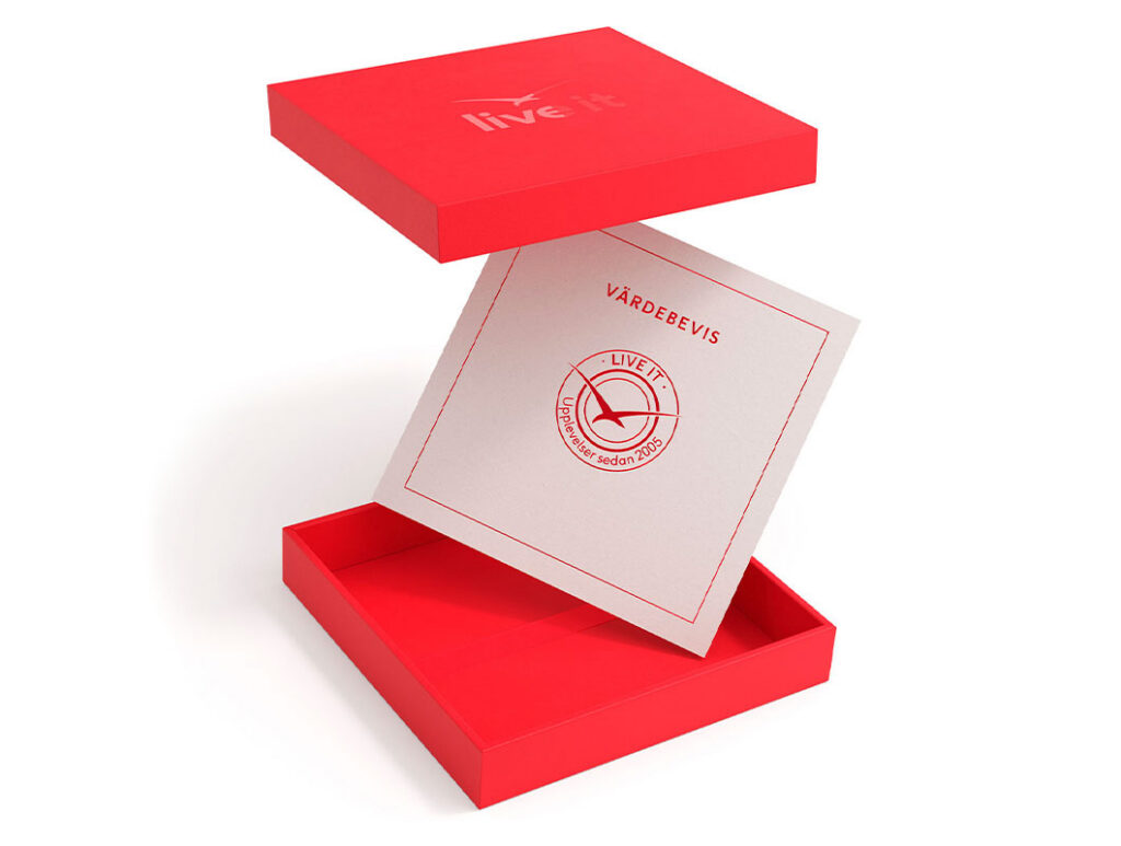 Live it box, ny design