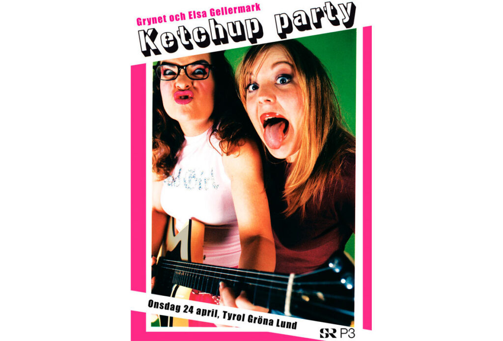 Affisch Ketchup-party