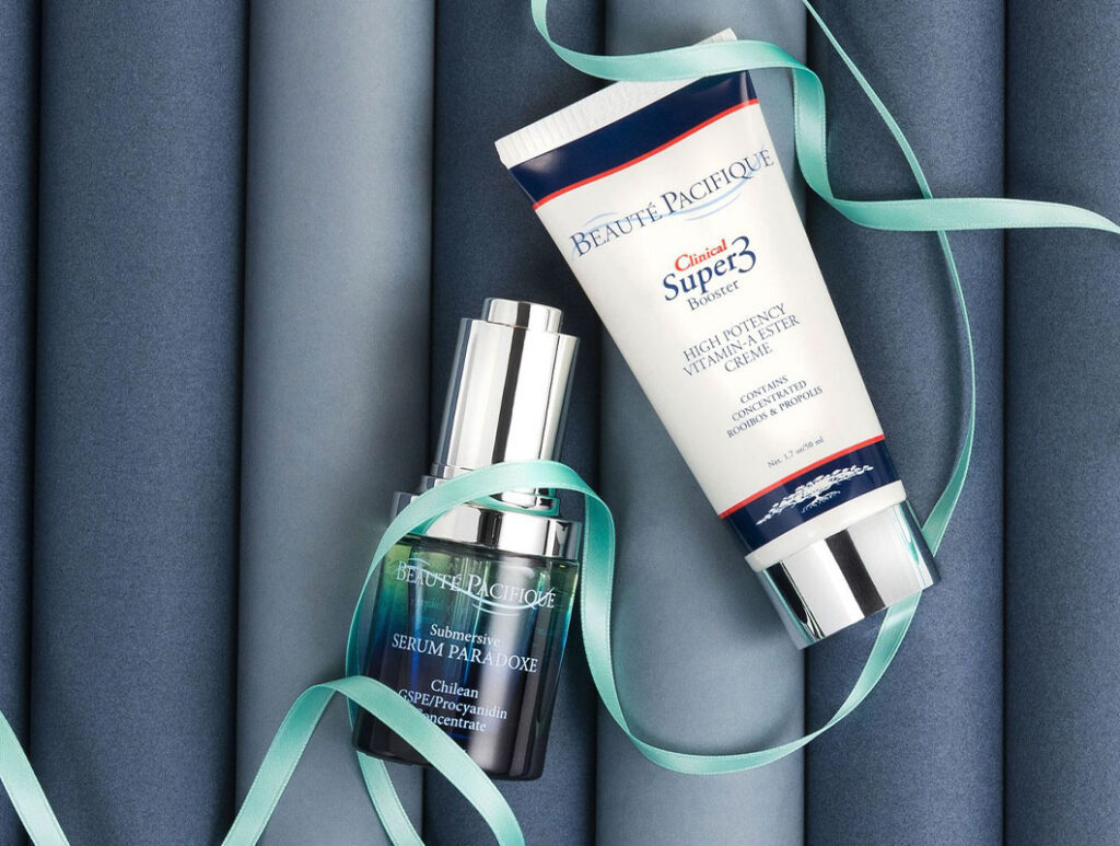 Idé & art direction julkalender, Beauté Pacifique