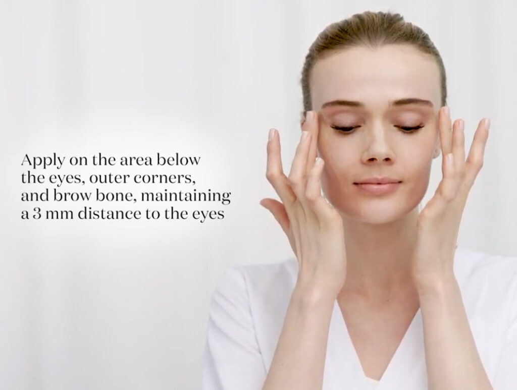 Snapshot från skincarefilm